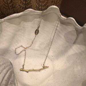 Lisa Leonard Elegant Gold Twig Necklace